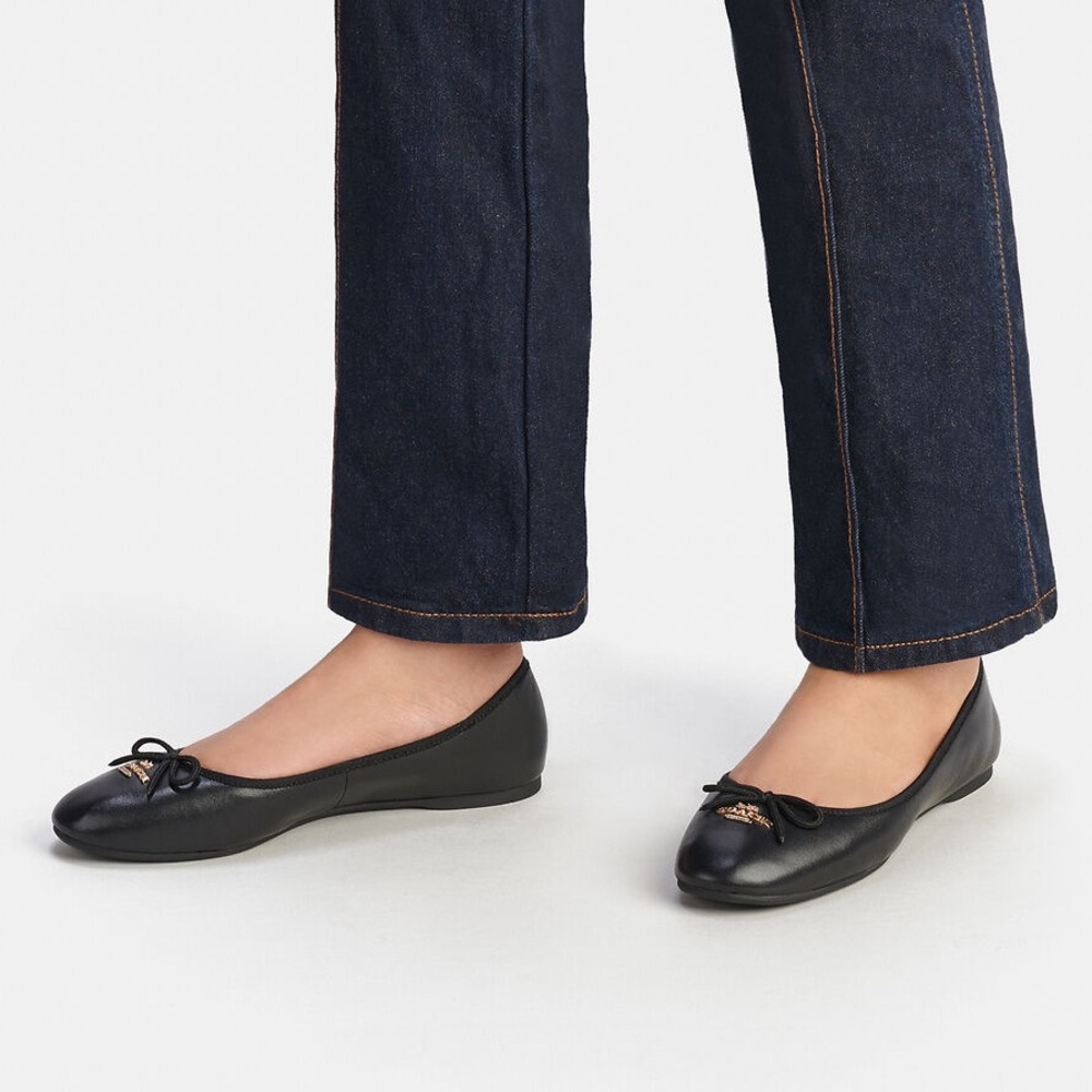 Coach Alina Ballet Flat (Black)
